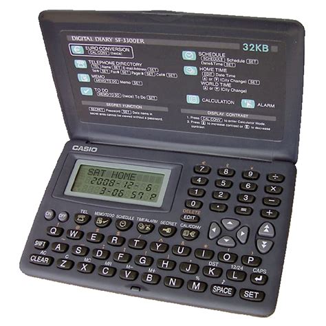 Agenda electronica casio PenalbaWeb.com