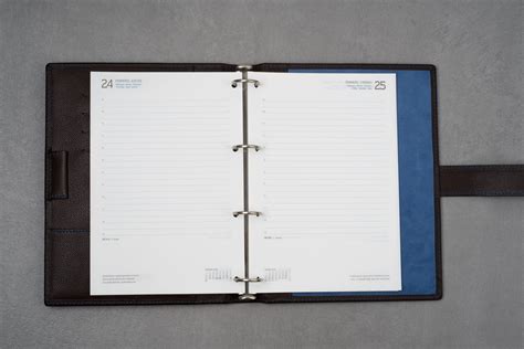 Agenda piel anillas PenalbaWeb.com