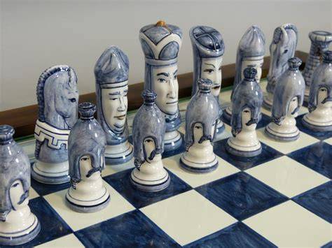 Ajedrez ceramica PenalbaWeb.com