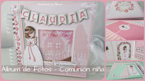 Albumes de comunion de scrapbooking PenalbaWeb.com