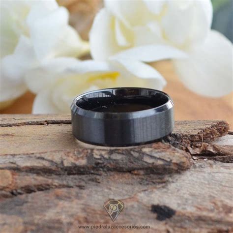 Anillo grande negro PenalbaWeb.com