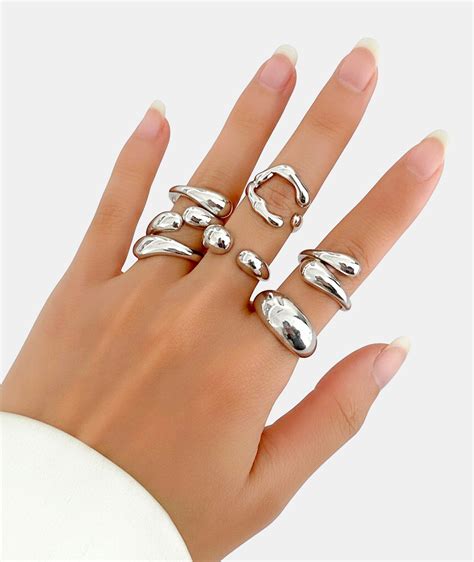 Anillos plateados PenalbaWeb.com