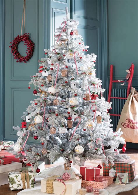 Arbol navidad blanco PenalbaWeb.com