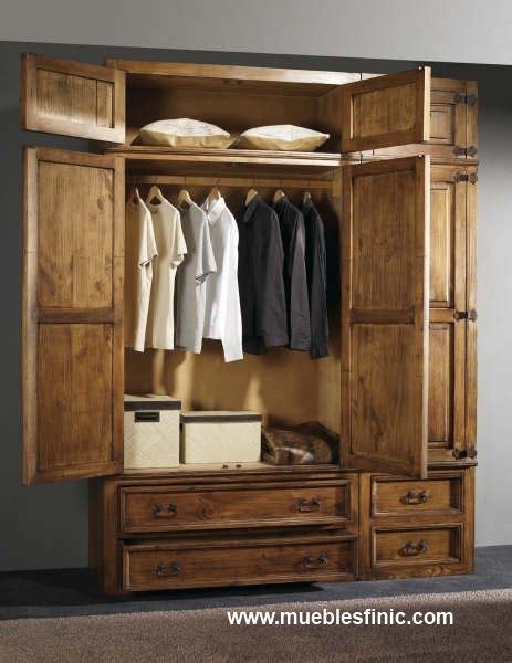 Armario ropero rustico PenalbaWeb.com