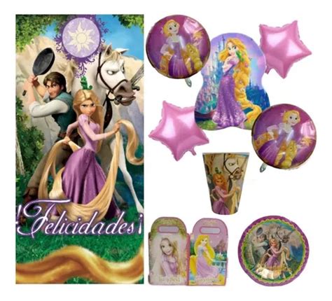 Articulos cumpleaños rapunzel PenalbaWeb.com