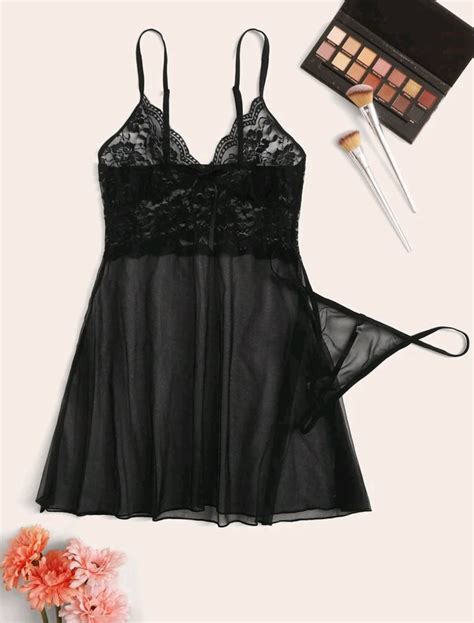 Babydoll negro PenalbaWeb.com
