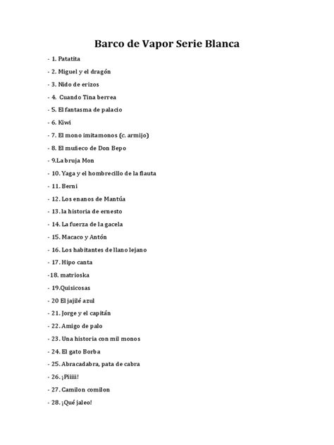 Barco vapor serie blanca PenalbaWeb.com