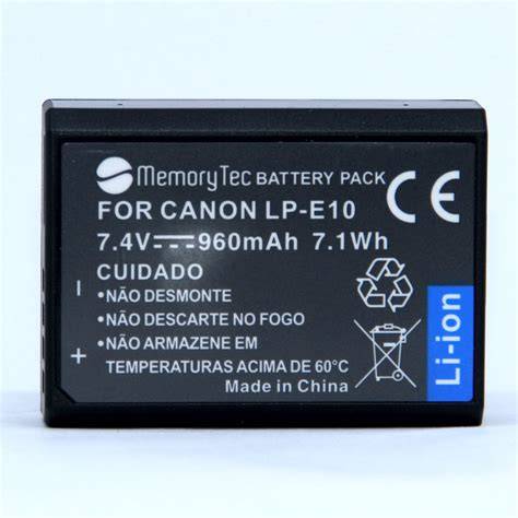 Bateria canon lp e10 PenalbaWeb.com
