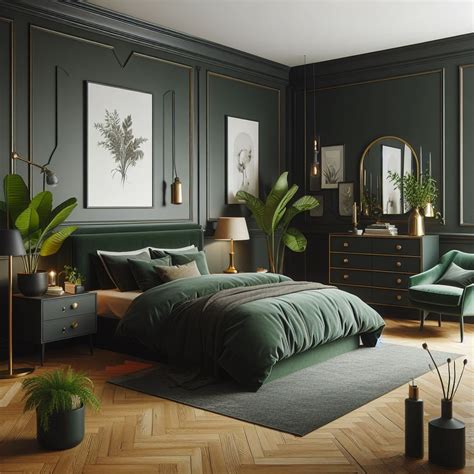 Bedroom green PenalbaWeb.com