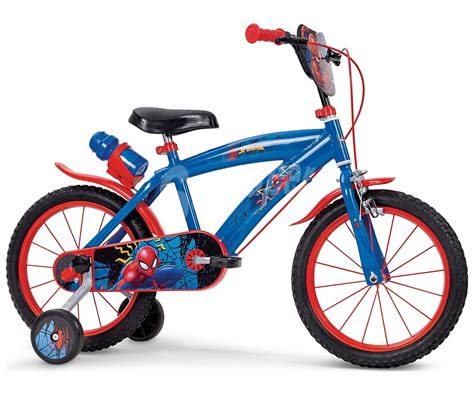 Bicicleta spiderman ruedines PenalbaWeb.com