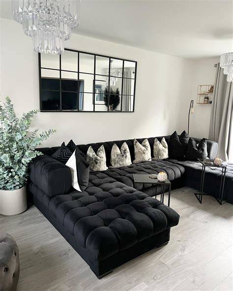 Black white sofas PenalbaWeb.com