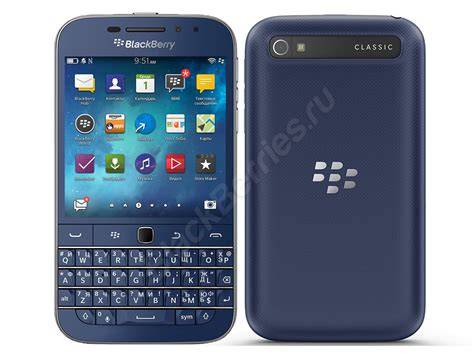 Blackberry classic azul PenalbaWeb.com