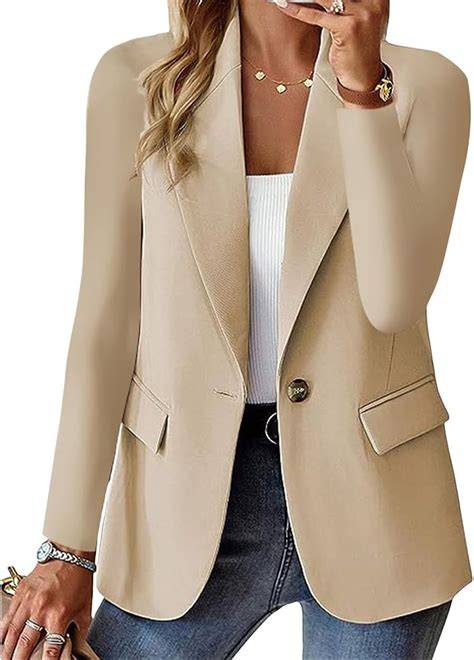 Blazer mujer beige PenalbaWeb.com