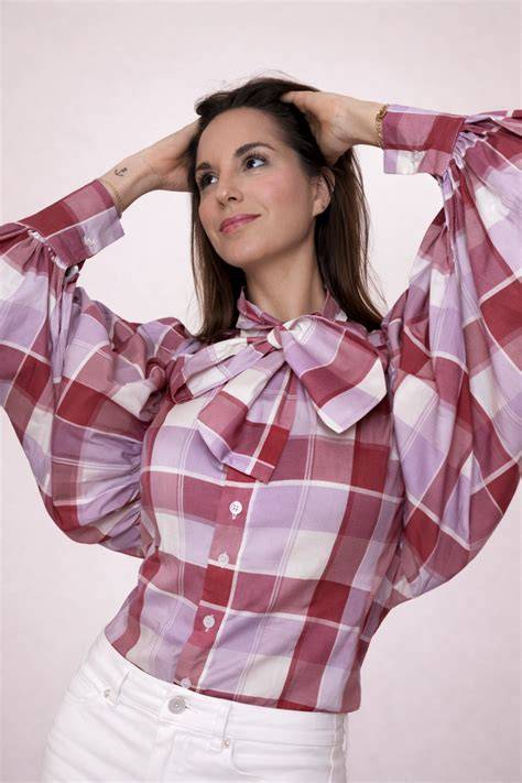 Blusa cuadros PenalbaWeb.com
