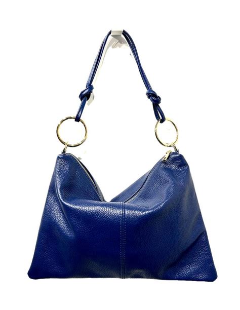 Bolsos azules piel PenalbaWeb.com