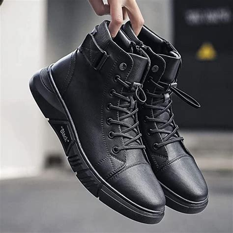 Boots shoes black PenalbaWeb.com