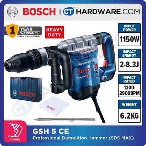 Bosch gsh 5 e PenalbaWeb.com