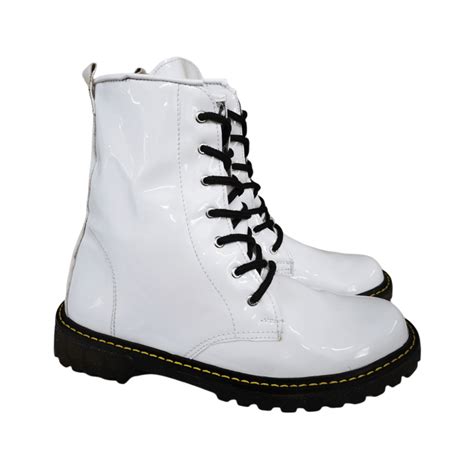 Botas blancas charol PenalbaWeb.com