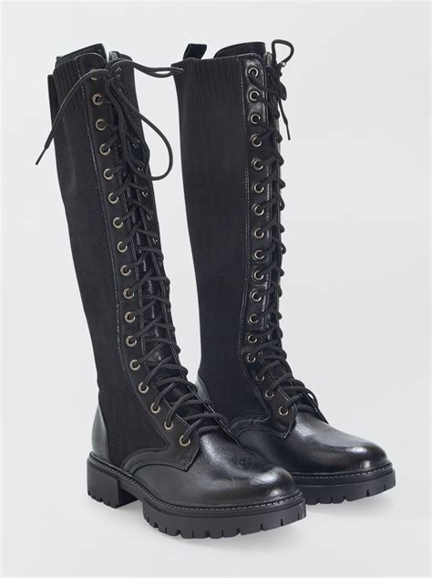 Botas cordones negro PenalbaWeb.com