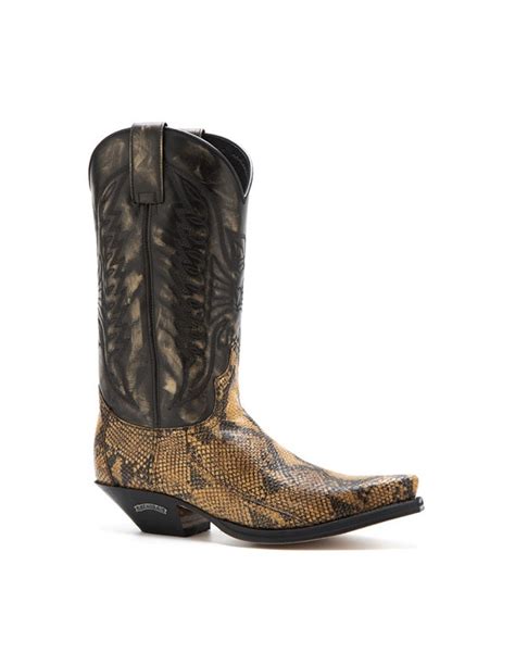 Botas piel serpiente PenalbaWeb.com