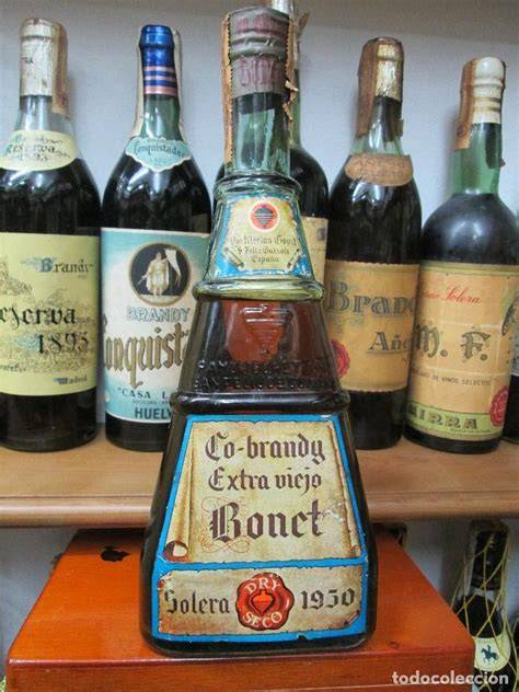 Botella antigua brandy PenalbaWeb.com