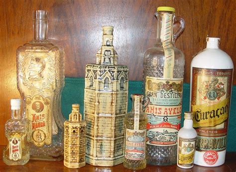 Botellas licor antiguas PenalbaWeb.com
