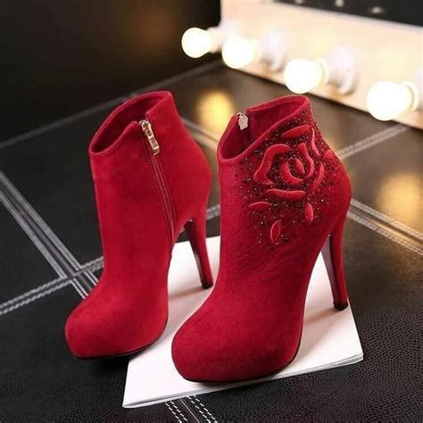 Botines rojos mujer PenalbaWeb.com