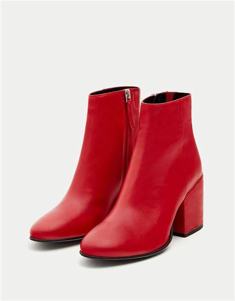 Botines rojos piel PenalbaWeb.com