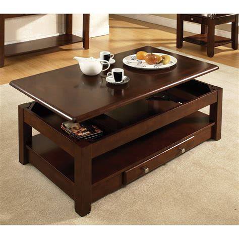 Brown coffee table PenalbaWeb.com