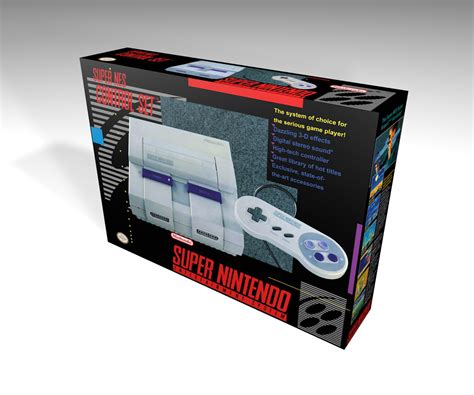 Caja consola super nintendo PenalbaWeb.com