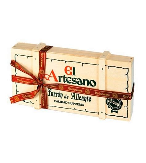 Caja madera turron PenalbaWeb.com