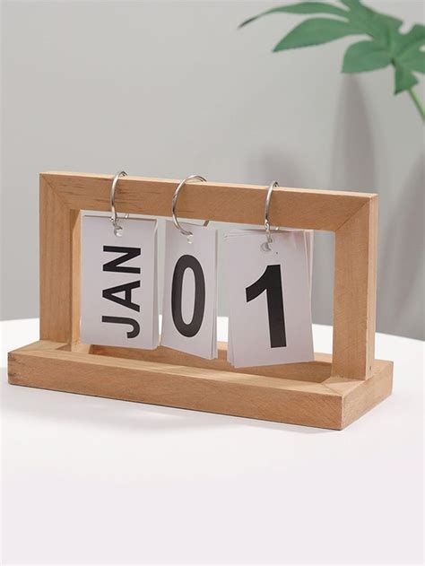 Calendario madera PenalbaWeb.com