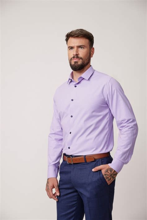 Camisa lila PenalbaWeb.com