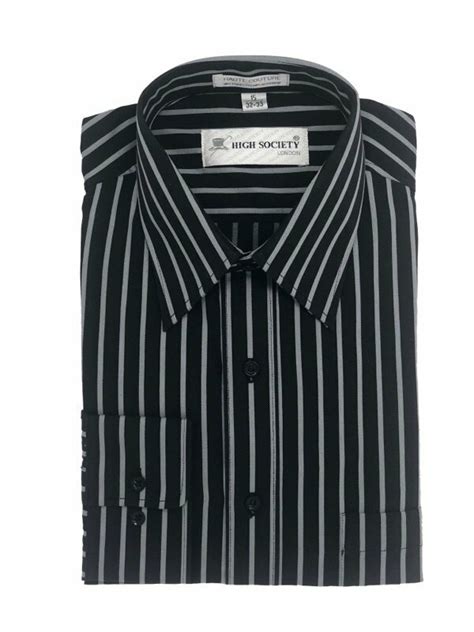 Camisa negra rayas PenalbaWeb.com