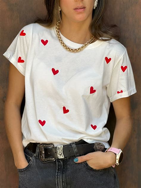 Camiseta corazones PenalbaWeb.com