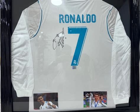 Camiseta firmada ronaldo PenalbaWeb.com