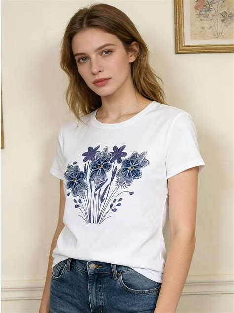 Camiseta flores PenalbaWeb.com
