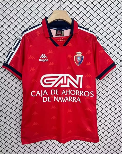 Camiseta futbol retro osasuna PenalbaWeb.com