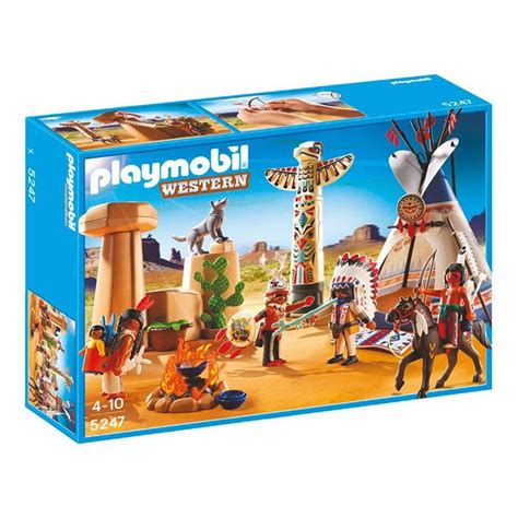 Campamento indio playmobil PenalbaWeb.com