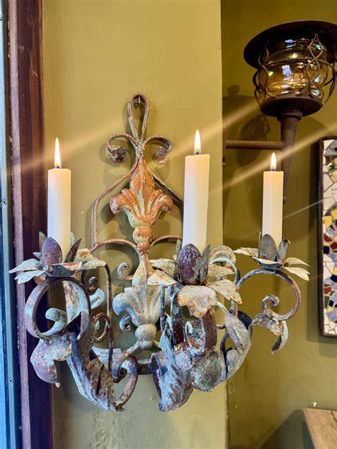 Candelabro forja PenalbaWeb.com