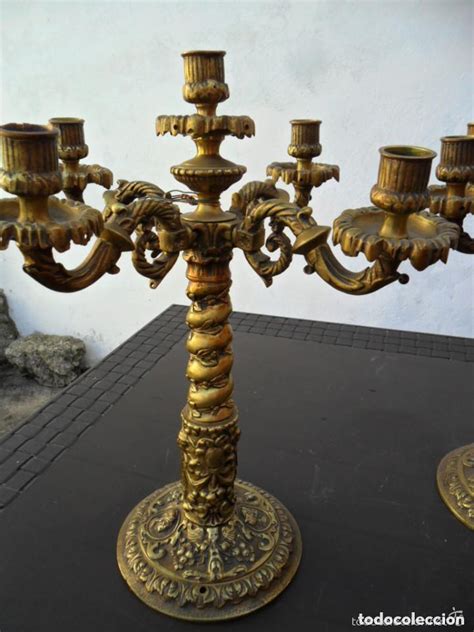 Candelabros bronce PenalbaWeb.com