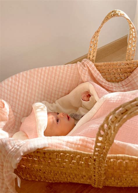 Capazo bebe rosa PenalbaWeb.com