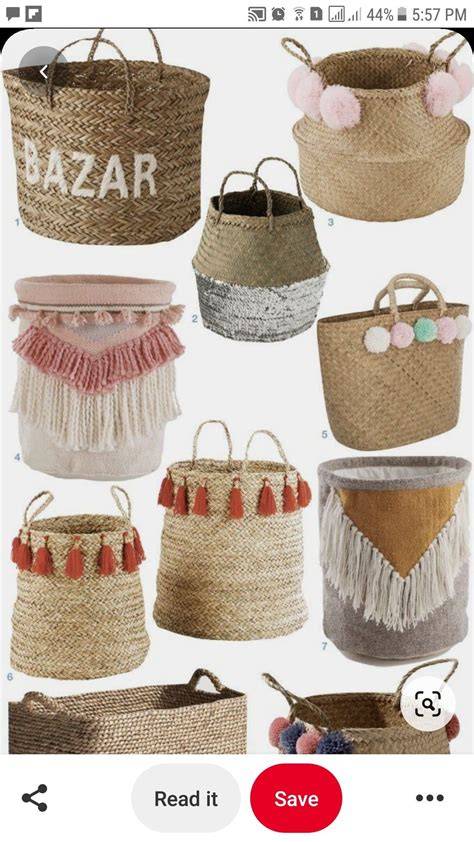 Capazos  para decorar PenalbaWeb.com