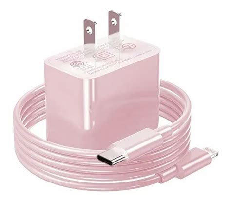 Cargador iphone rosa PenalbaWeb.com