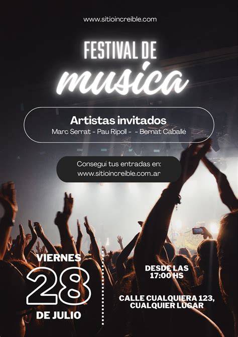 Cartel concierto PenalbaWeb.com