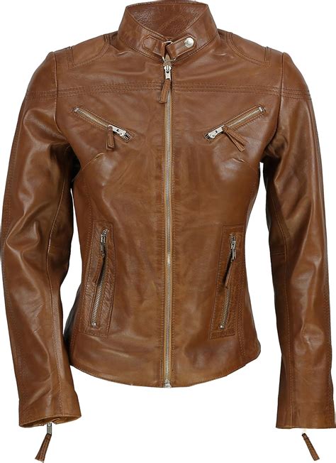 Cazadora cuero marron PenalbaWeb.com
