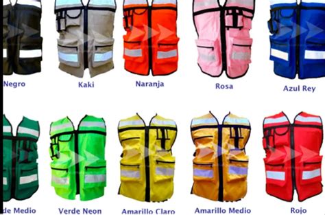 Chaleco colores PenalbaWeb.com