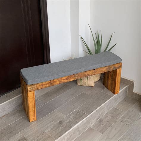 Cojines para bancos de madera PenalbaWeb.com