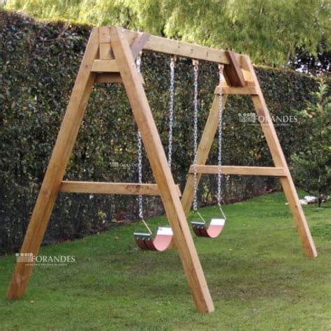 Columpios de madera PenalbaWeb.com