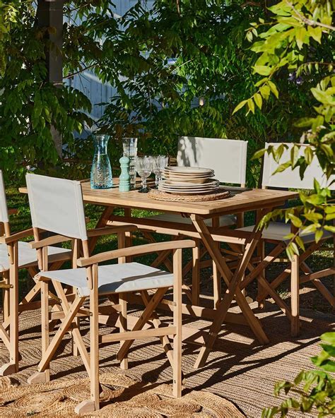 Conjunto jardin madera tropical PenalbaWeb.com